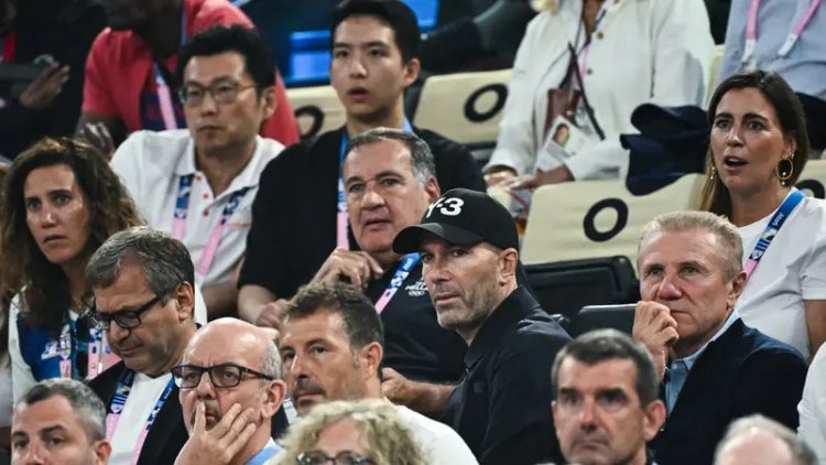 Zidane Showers Support on Algerian Athletes at Paris Olympics